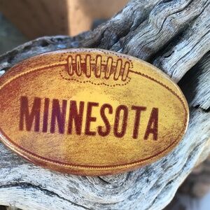 Vintage MINNESOTA Metal Football Sports Pin